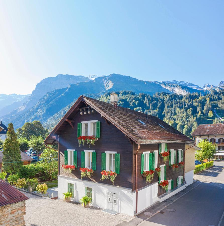 Alp Apartments Centre Location With Traditional Design And Self Check-In Engelberg Bagian luar foto