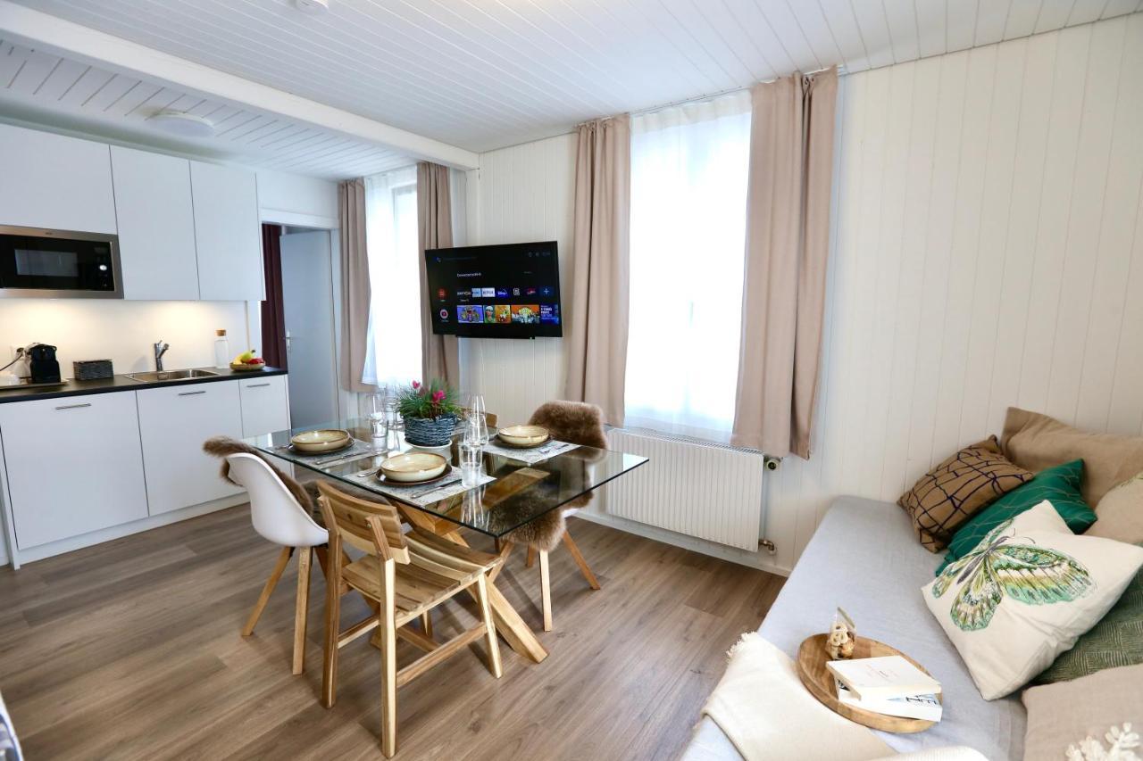 Alp Apartments Centre Location With Traditional Design And Self Check-In Engelberg Bagian luar foto